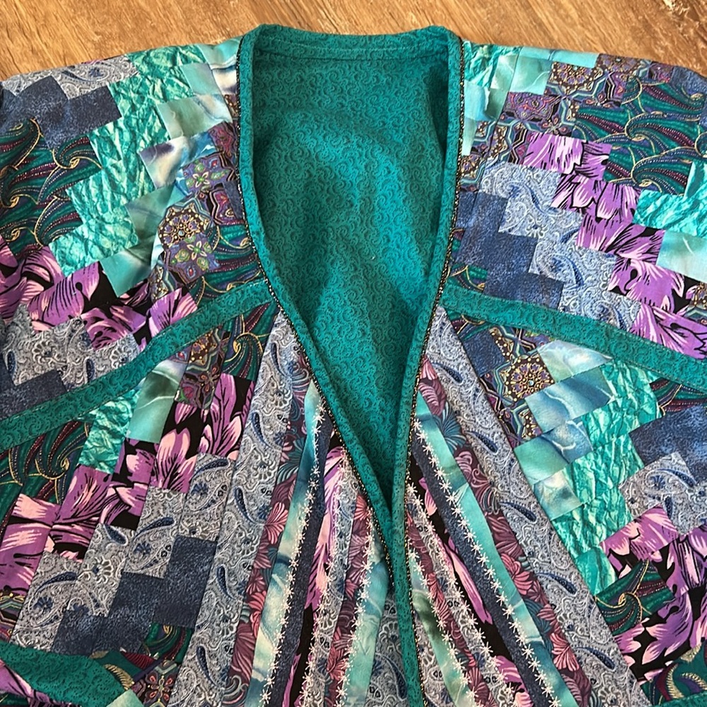 Patchwork Multicolor Jacket - image 4